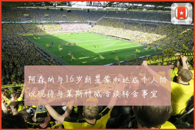 阿森纳与16岁新星蒙加达成个人协议现待与莱斯特城洽谈转会事宜