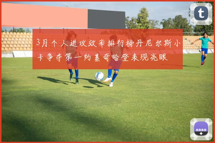 3月个人进攻效率排行榜丹尼尔斯小卡争夺第一约基奇哈登表现亮眼